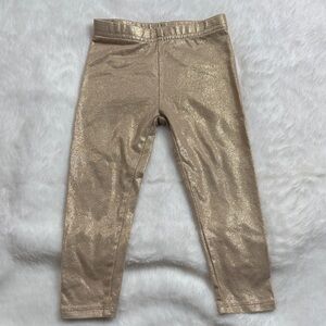 Garanimals Shiny Gold Kids Leggings